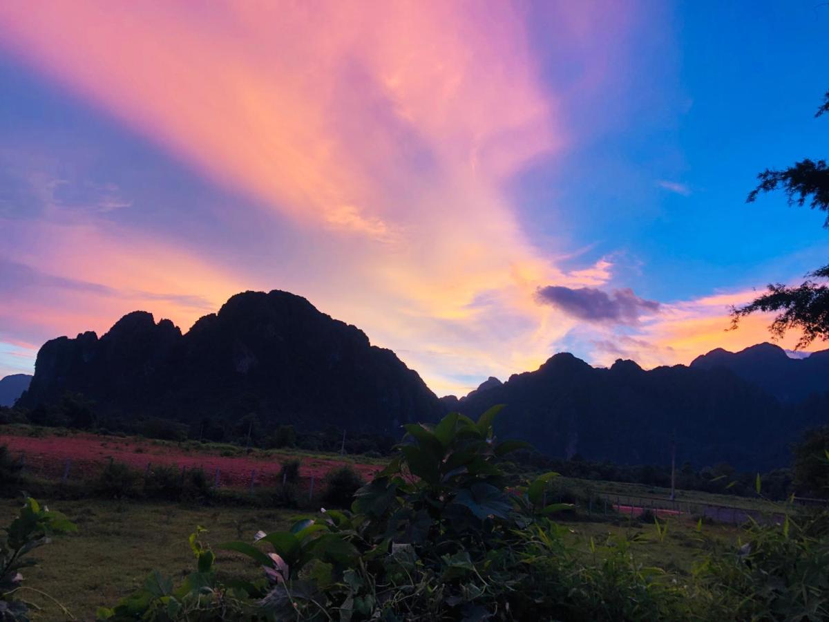 Jungle Paradise Vangvieng - Bungalows Vang Vieng Exterior foto